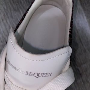 Alexander McQueen Oversized Glitter Sneakers